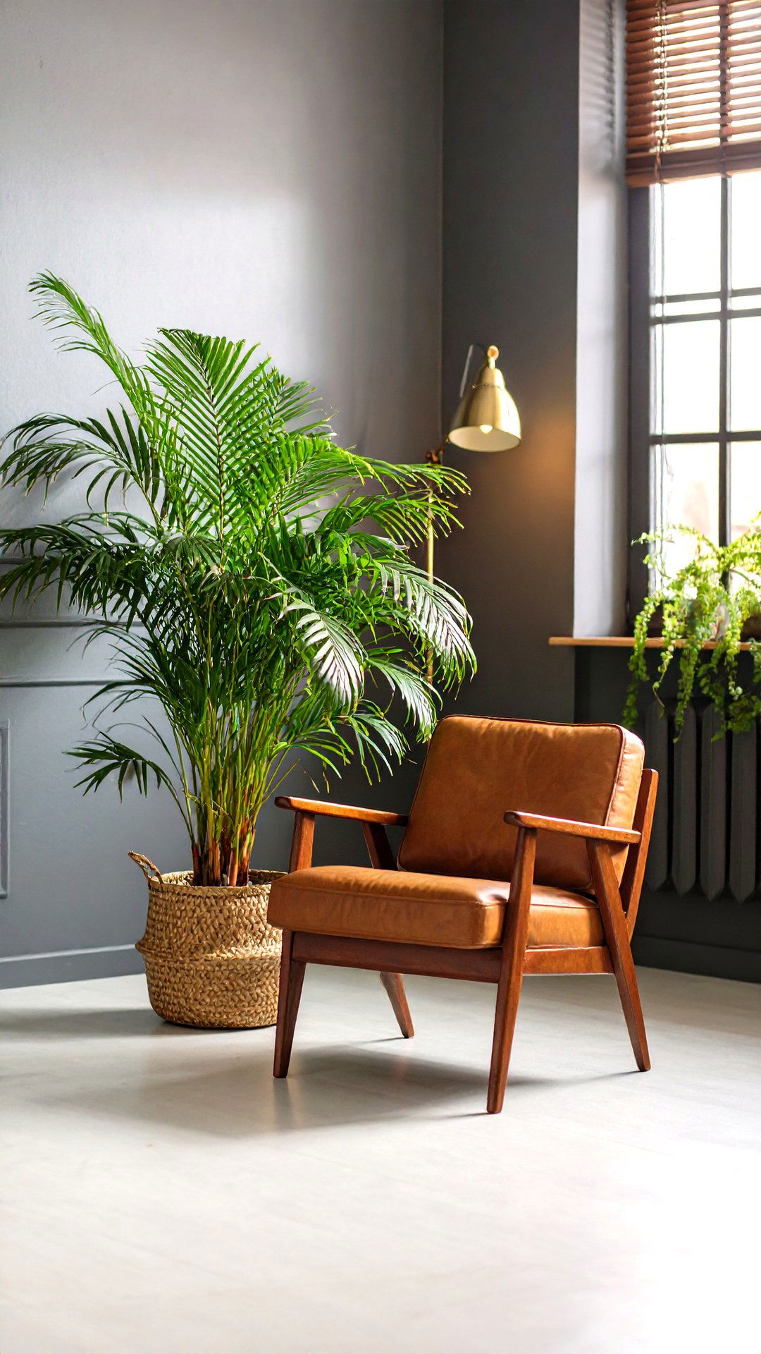 Parlor Palm Adds Instant Vintage Vibe - 25 indoor plants that don't need sun
