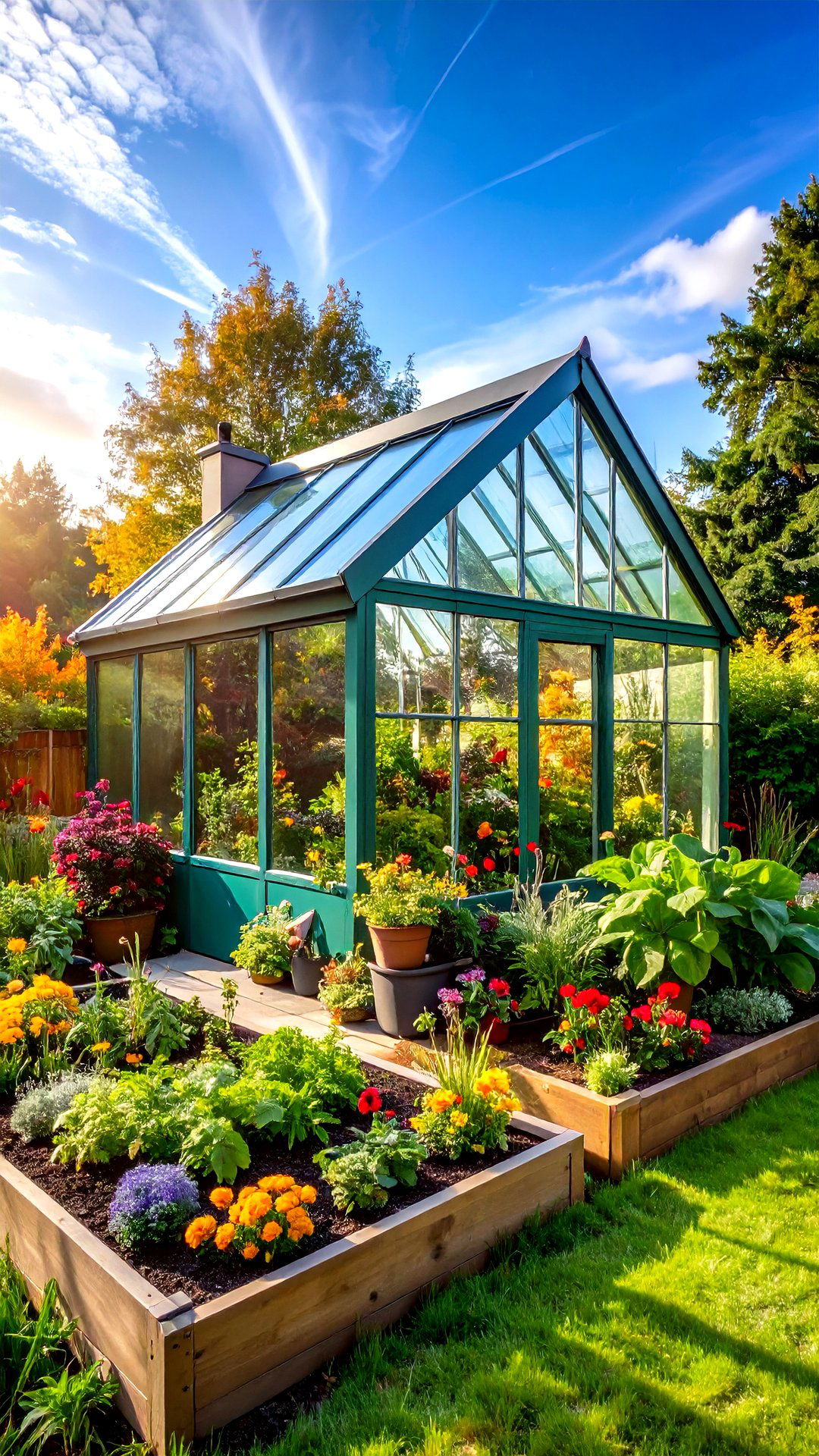 Passive Solar Southwest Facing Corner Greenhouse - 25 corner greenhouse ideas