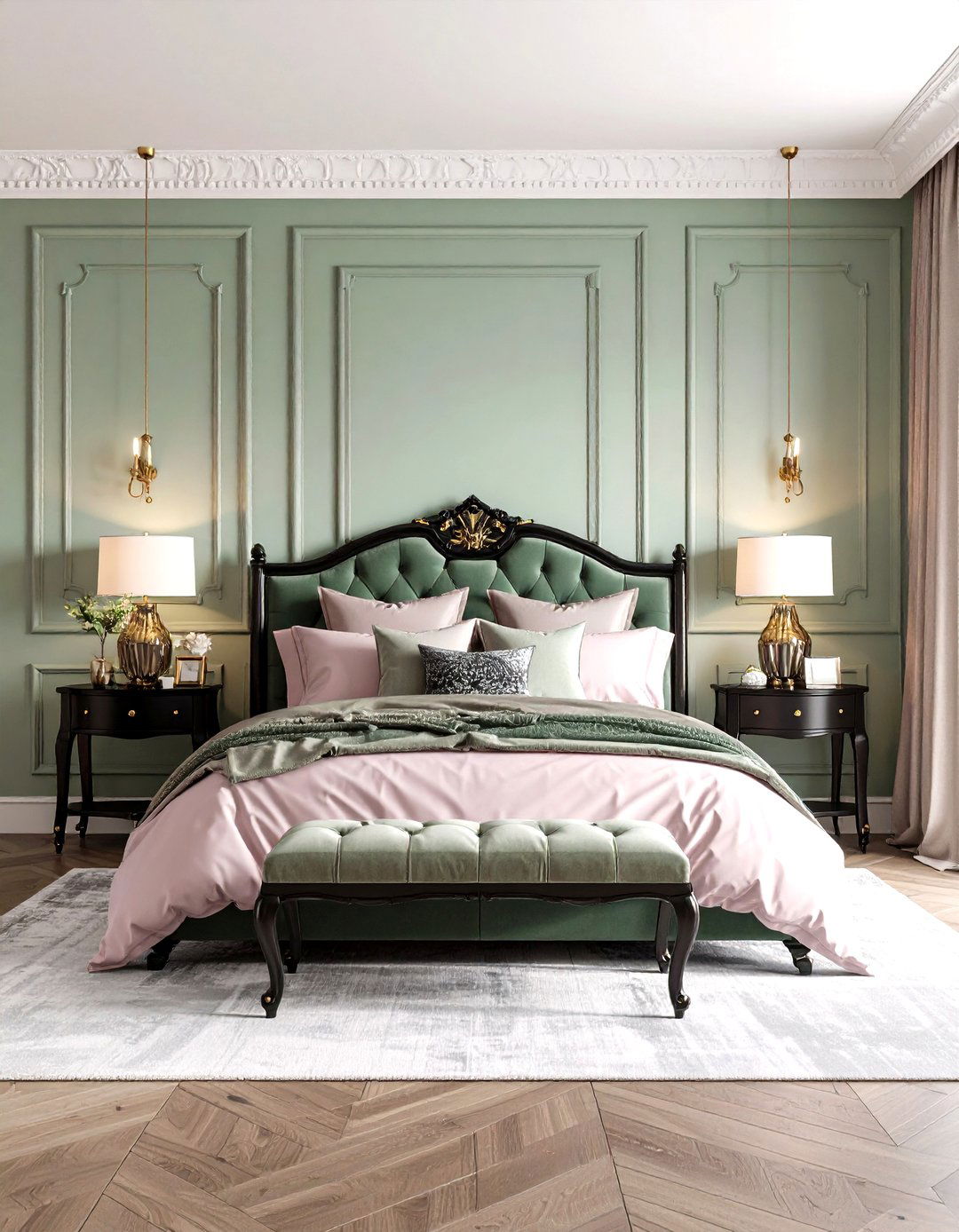 Pastel Goth Bedroom Color Foundation Mint Lavender and Black - 25 pastel goth bedroom ideas