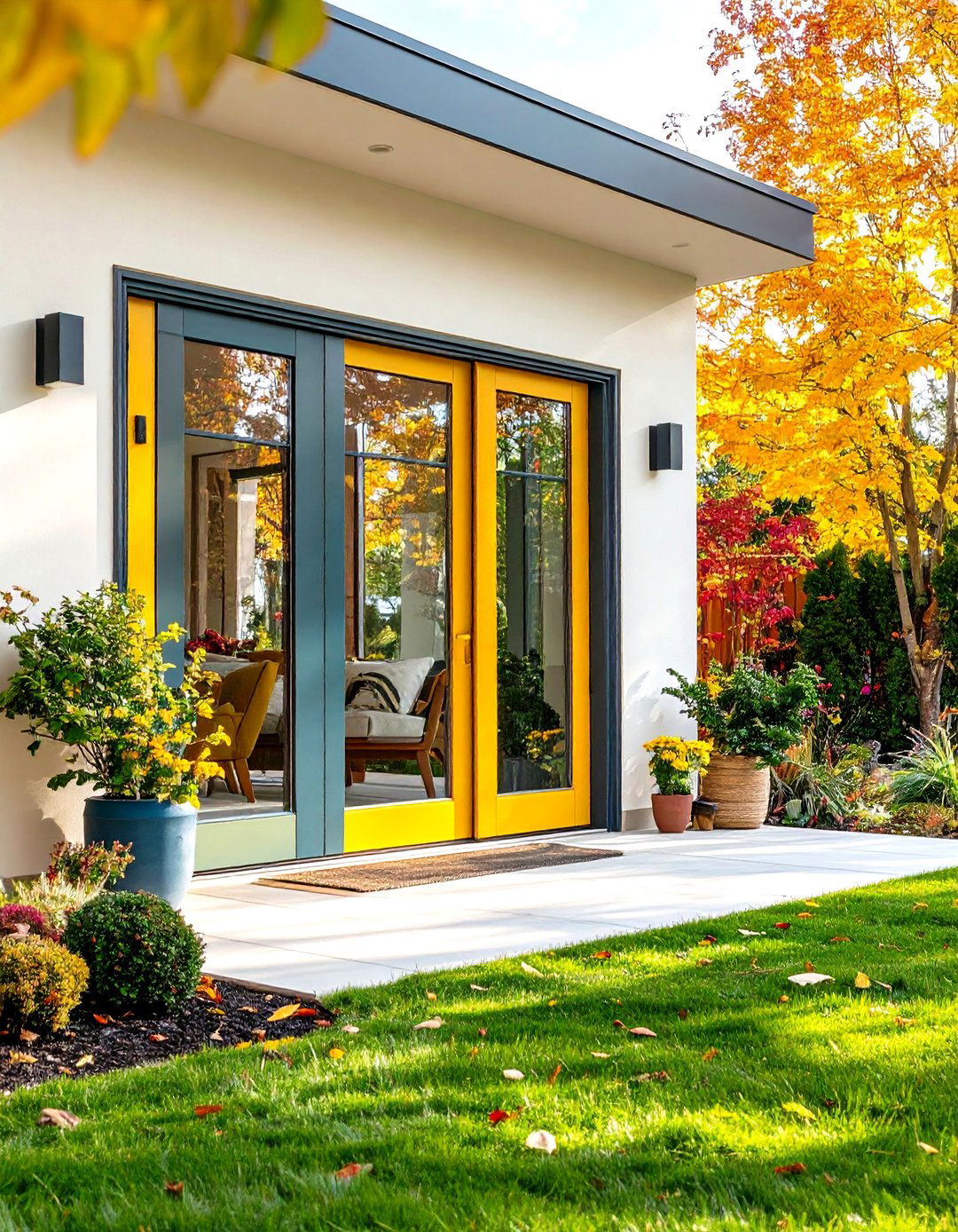 Patio Door with Built In Pet Door - 25 patio door ideas
