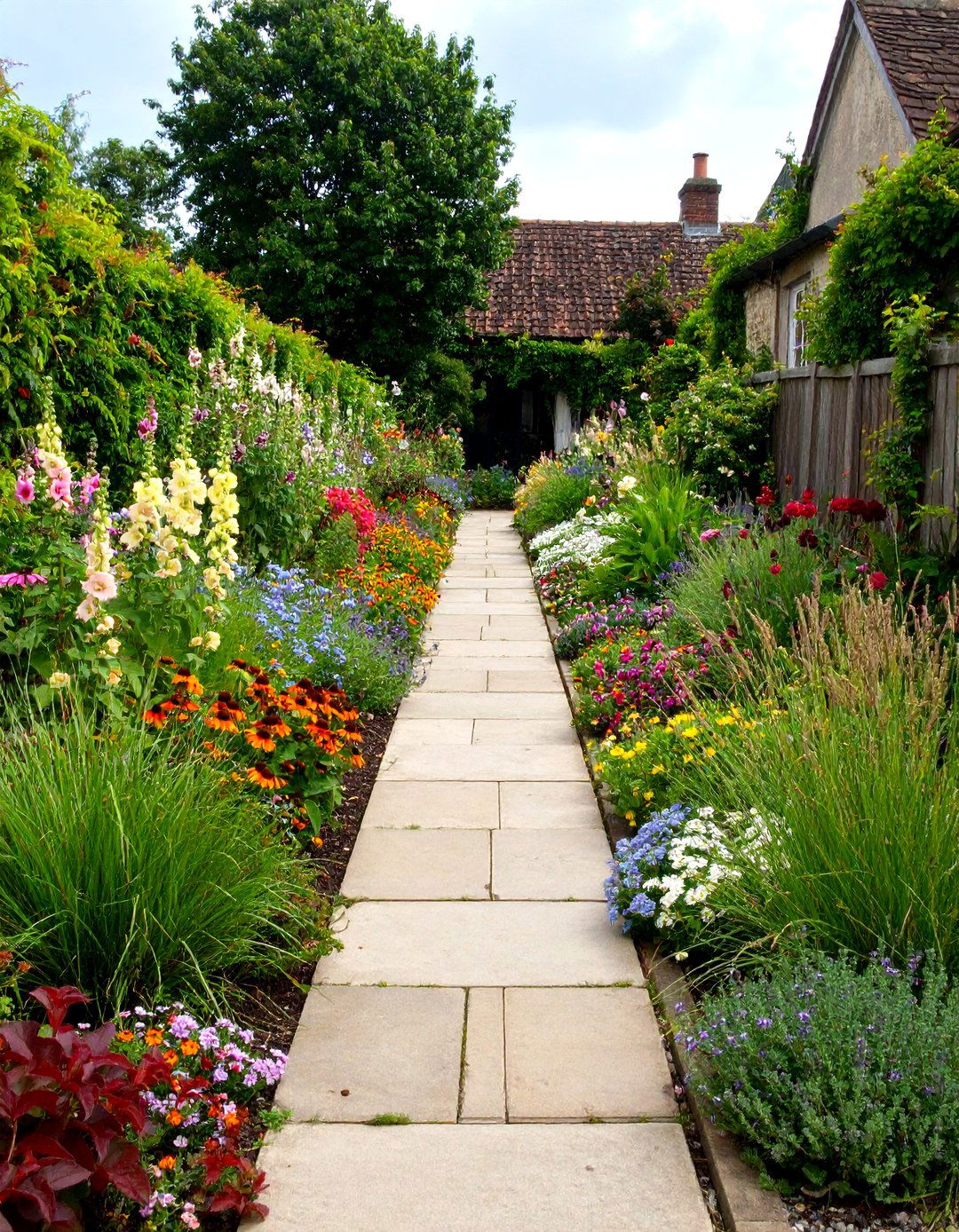 Perennial Border Flower Bed All Season - 25 flower bed ideas