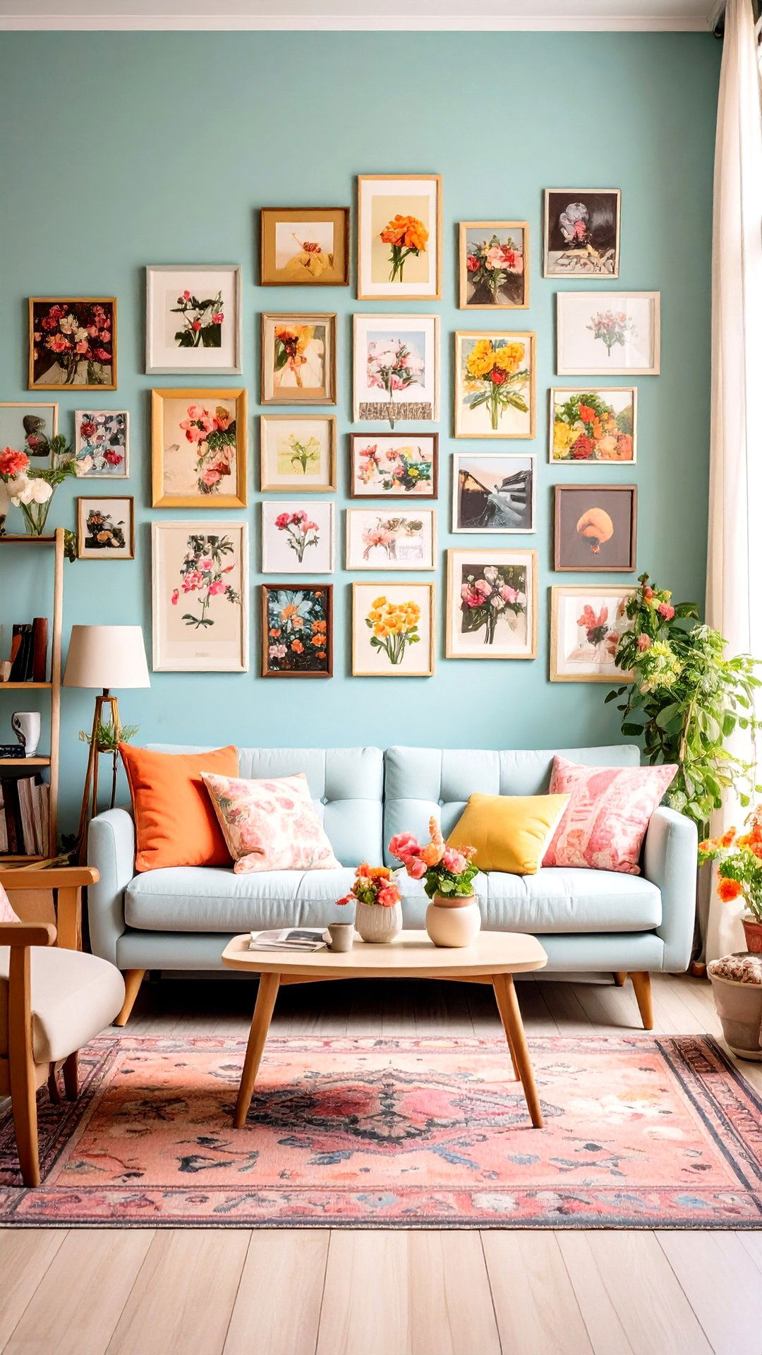 Personalized Gallery Wall Room with Collected Memories - 25 aesthetic room ideas