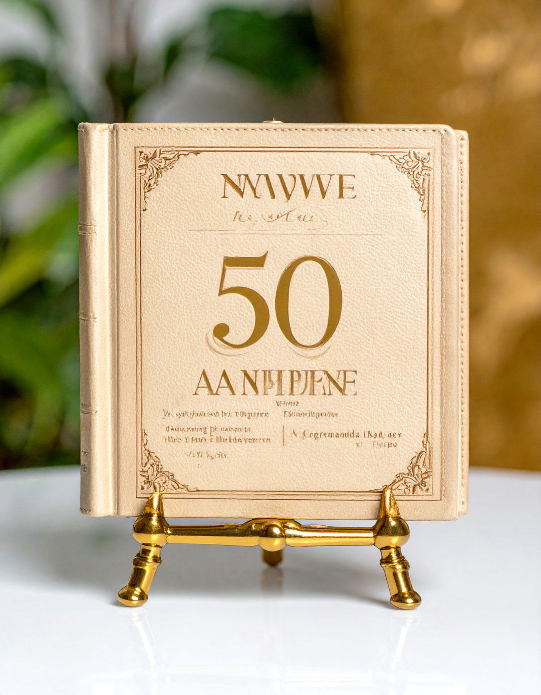 Personalized Newspaper Book Commemorating the th Wedding Anniversary Timeline - 25 50th wedding anniversary ideas