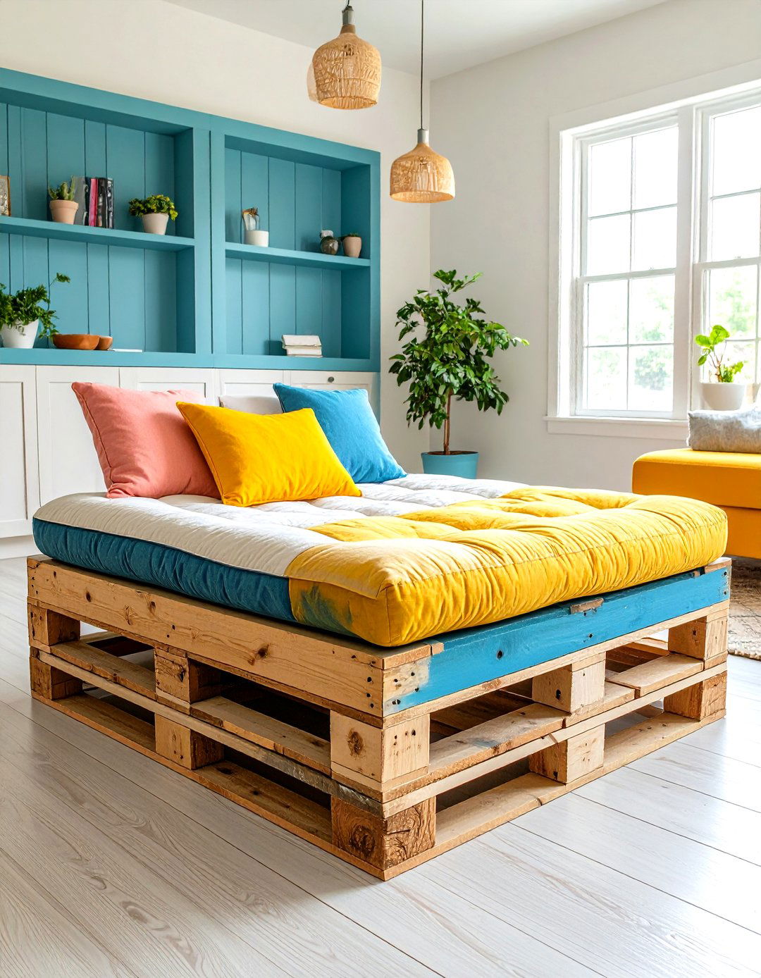 Pet Approved Pallet Dog Bed - 25 pallet furniture ideas
