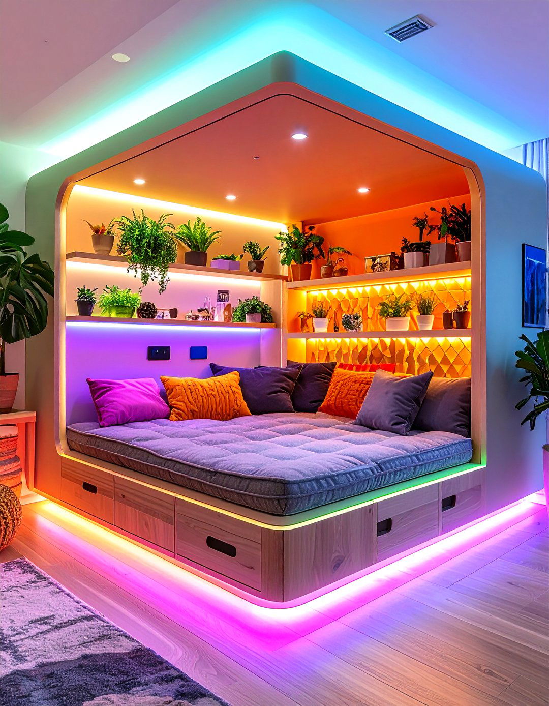 Pet Hideaway Alcove Niche - 25 alcove ideas