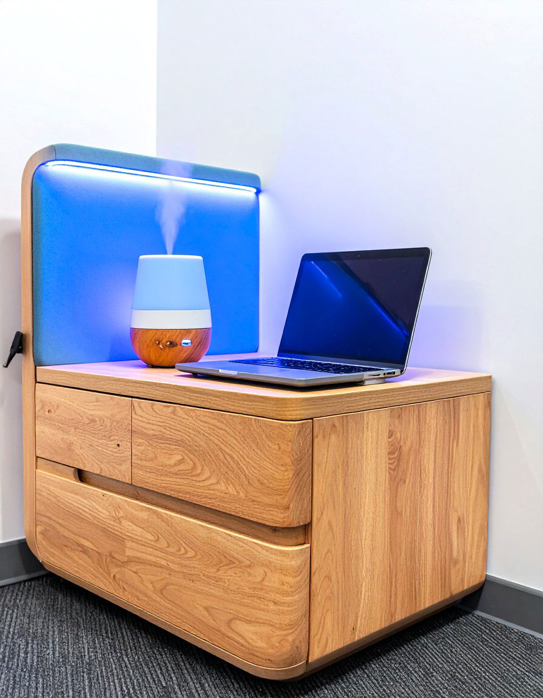 Plug In a USB Aromatherapy Diffuser for Subtle Scent - 25 cubicle decor ideas