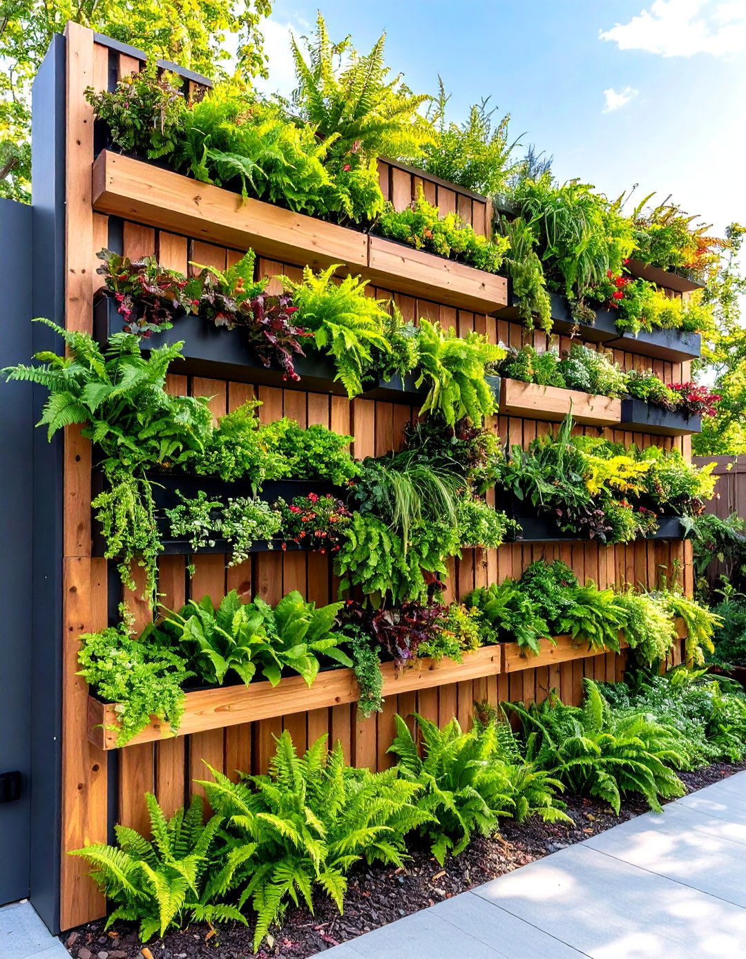 Pocket Planter Living Wall Outdoor Wall Decor - 25 outdoor wall decor ideas
