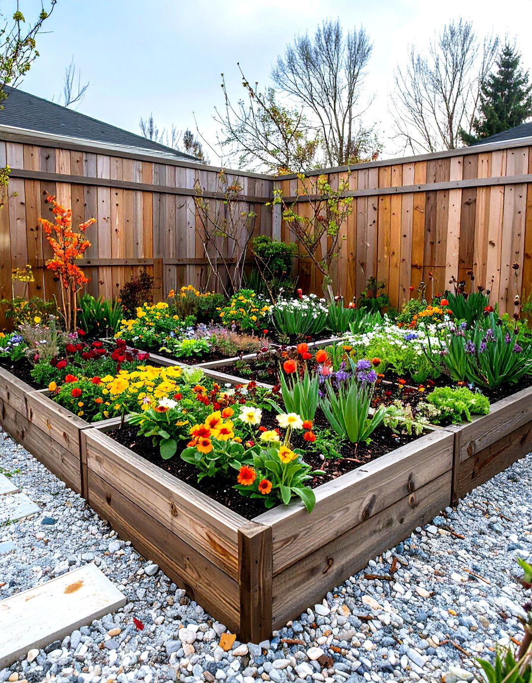 Pollinator Friendly Flower Bed Matrix - 25 flower bed ideas