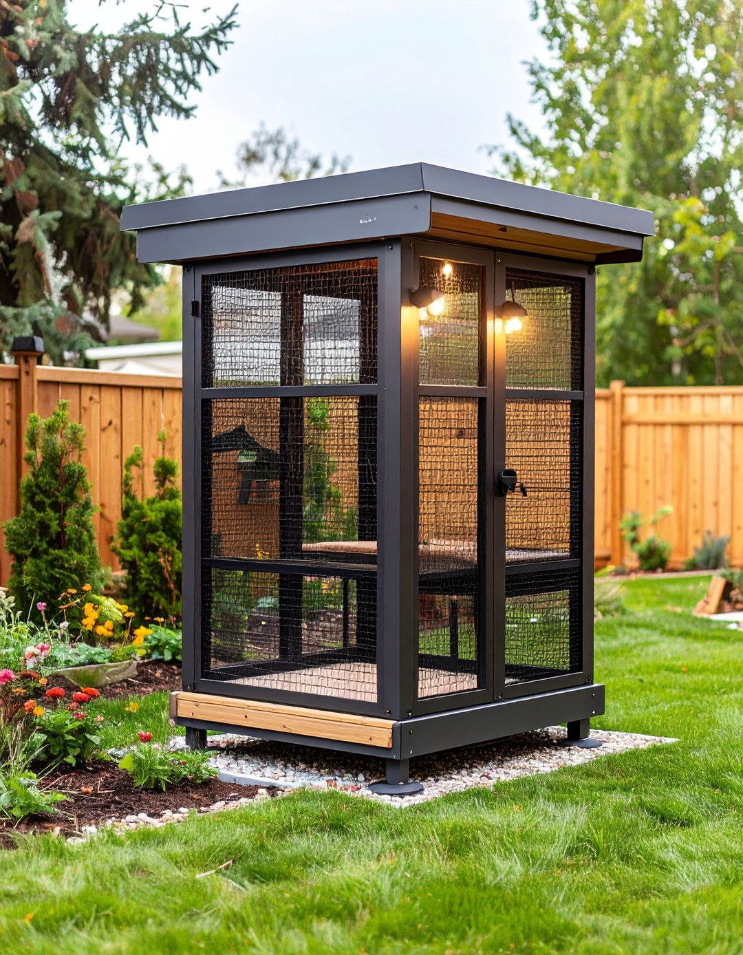 Predator Proof Tall Catio - 25 outdoor catio ideas