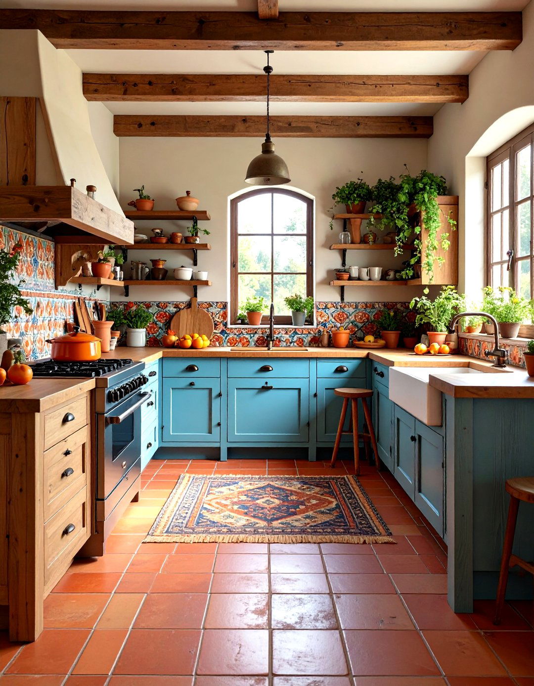 Prioritize Sustainable Materials and Finishes - 25 farmhouse kitchen ideas