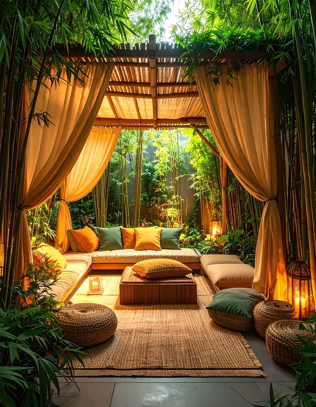 Privacy Screen Reading Nook - 25 outdoor reading nook ideas