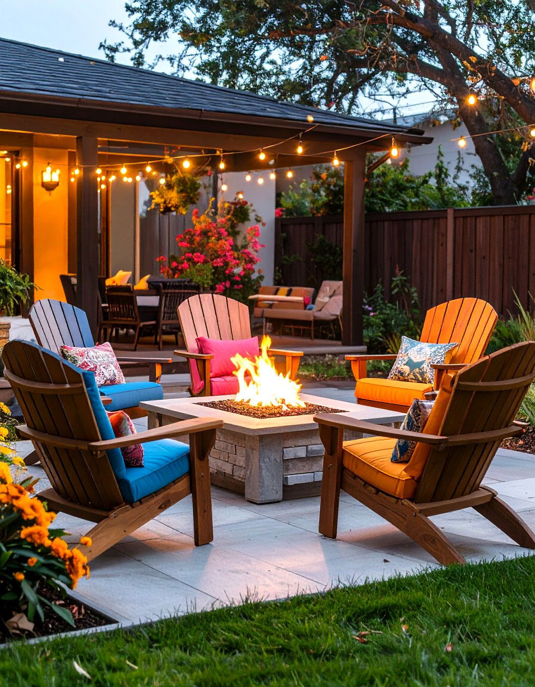Propane Fire Pit Table Outdoor Seating Hub - 25 outdoor seating ideas