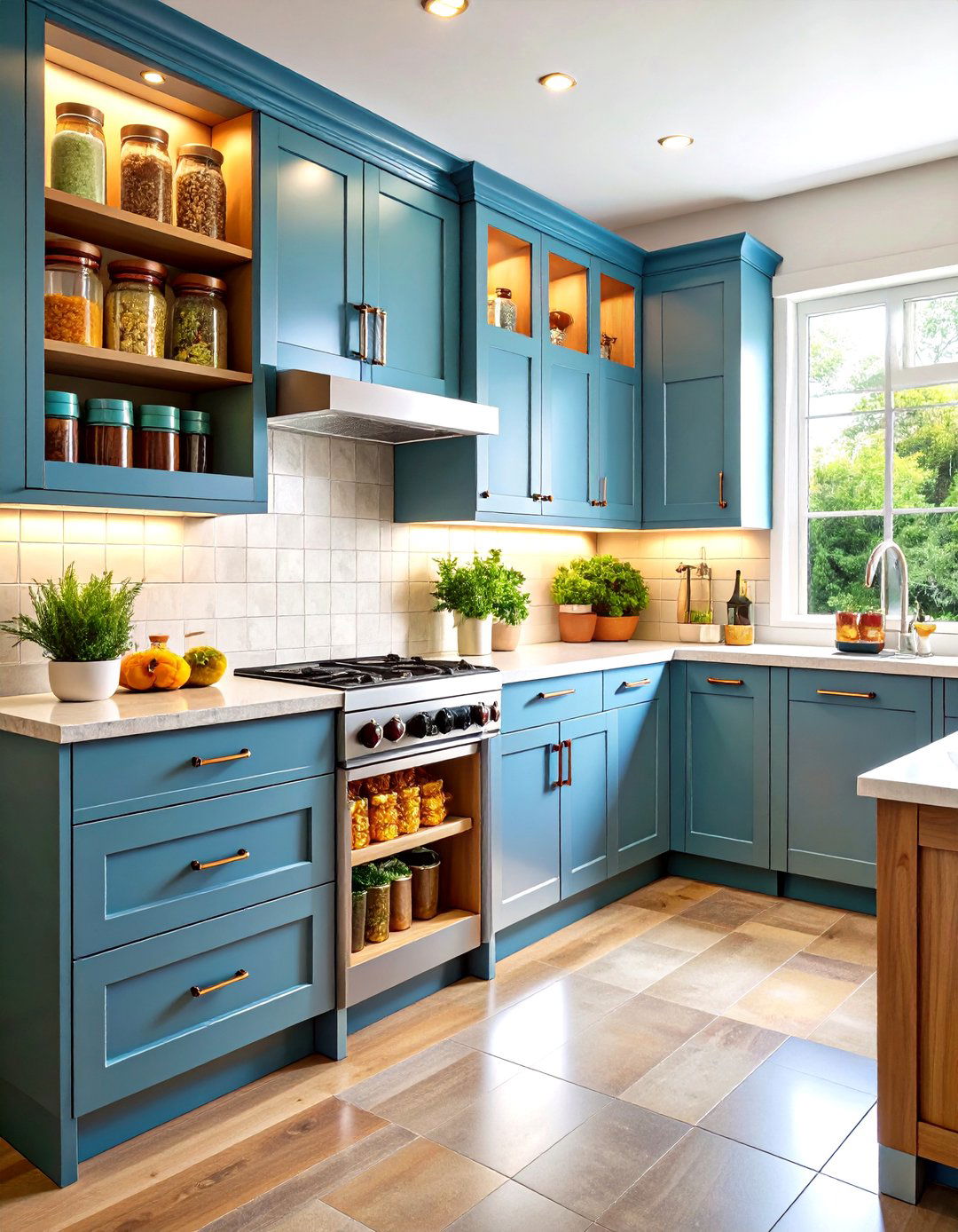 Pull Out Pantry Solves Galley Kitchen Storage - 25 galley kitchen ideas