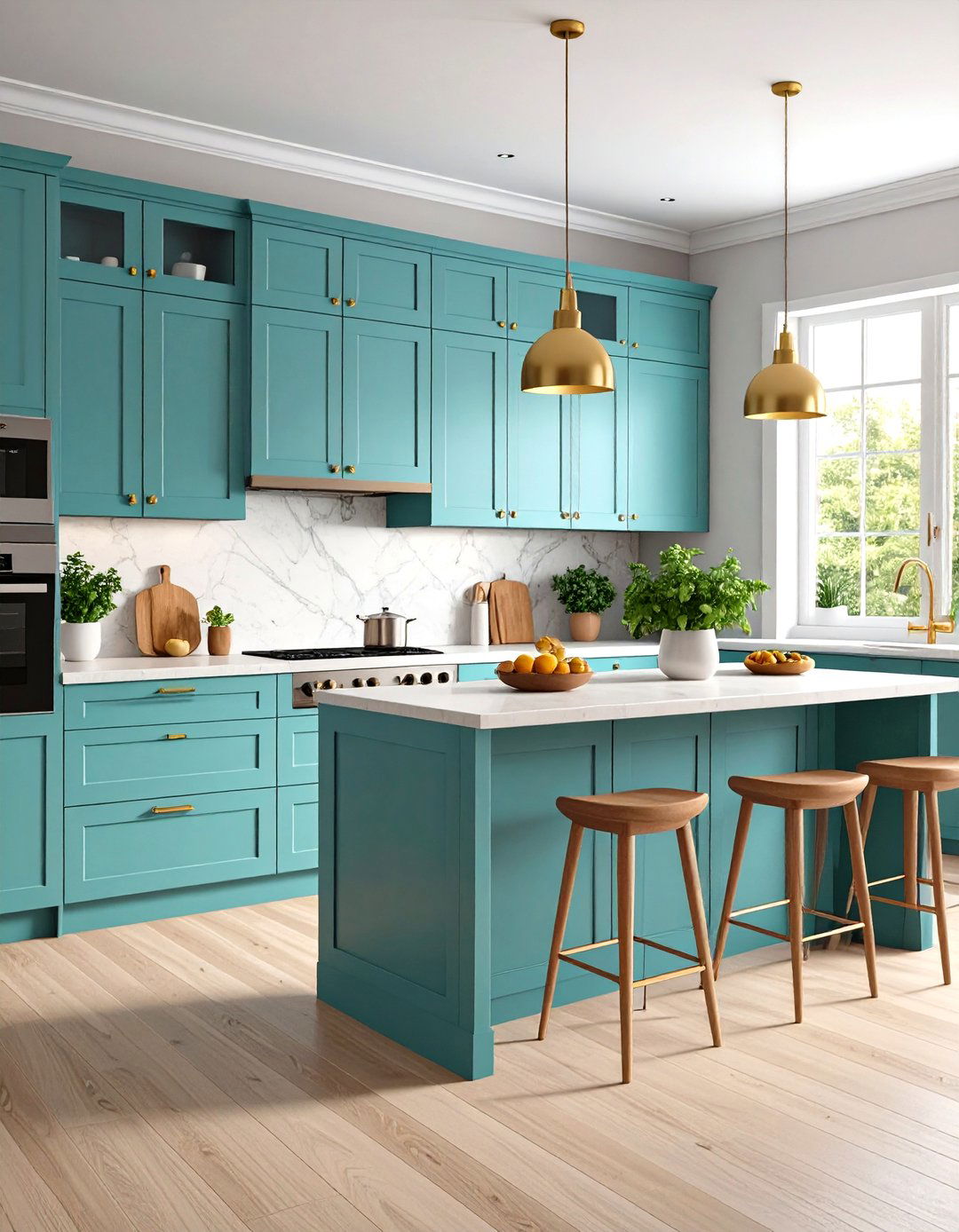 Push to Open Hardware Keeps the Look Seamless - 25 minimalist kitchen ideas