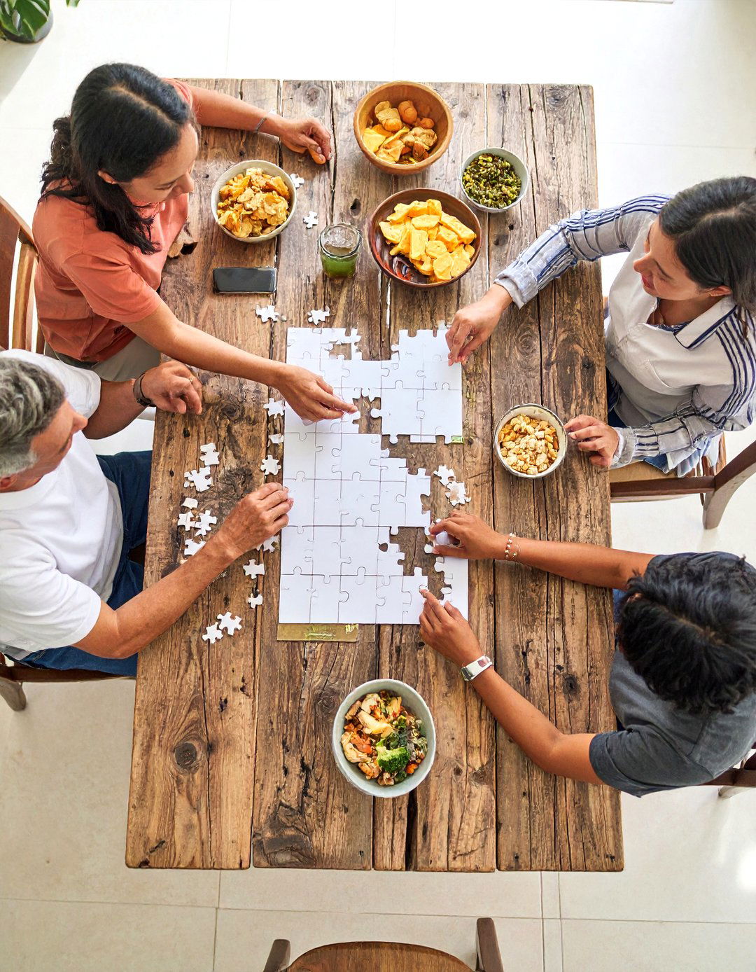 Puzzle of the Month Club to Exercise Family Brains - 25 family gift ideas