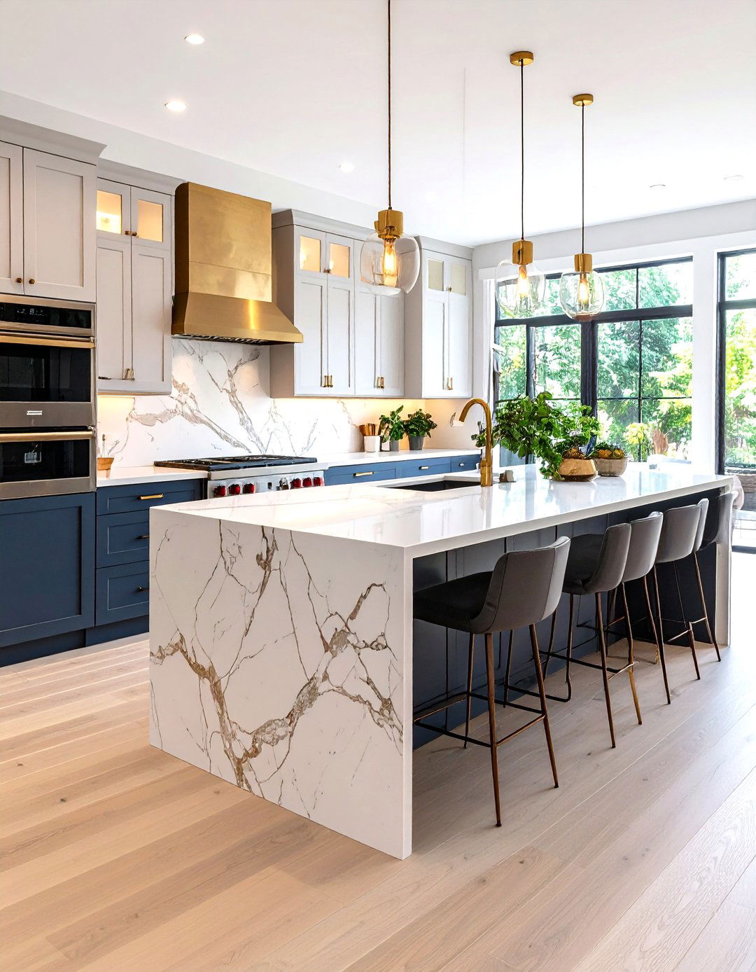 Quartz Countertops Simplify Upkeep - 25 minimalist kitchen ideas
