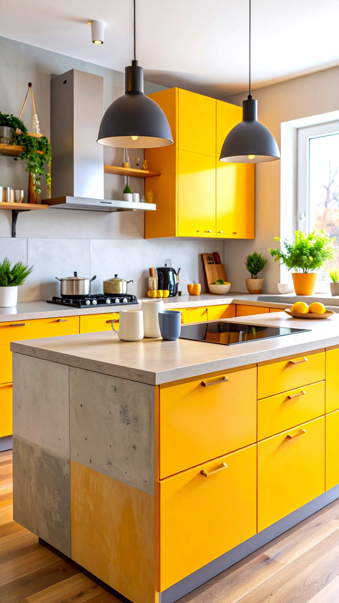 Radiant Heated Concrete Countertop for Winter Comfort - 25 concrete countertop ideas