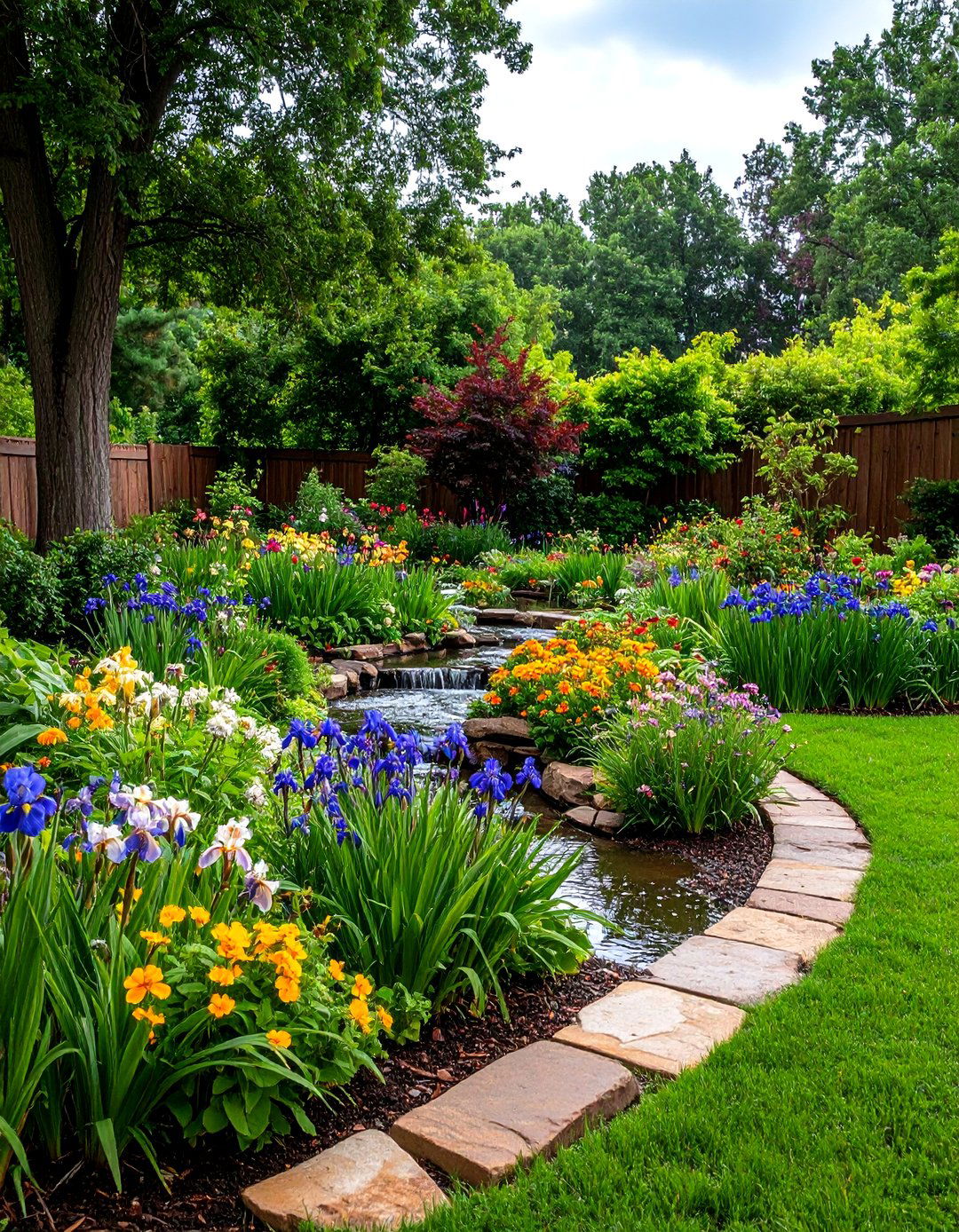 Rain Garden Flower Bed Water Management - 25 flower bed ideas