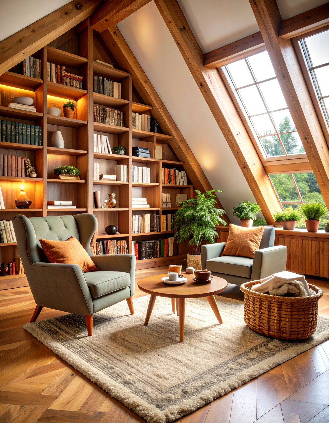 Reading Lounge Bonus Room for Quiet Escapes - 25 bonus room ideas
