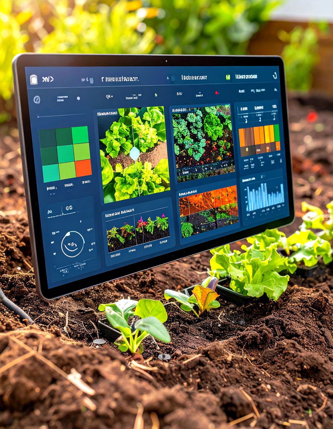 Real Time Soil Health Dashboards in AI Landscape Design - 25 ai landscape design ideas