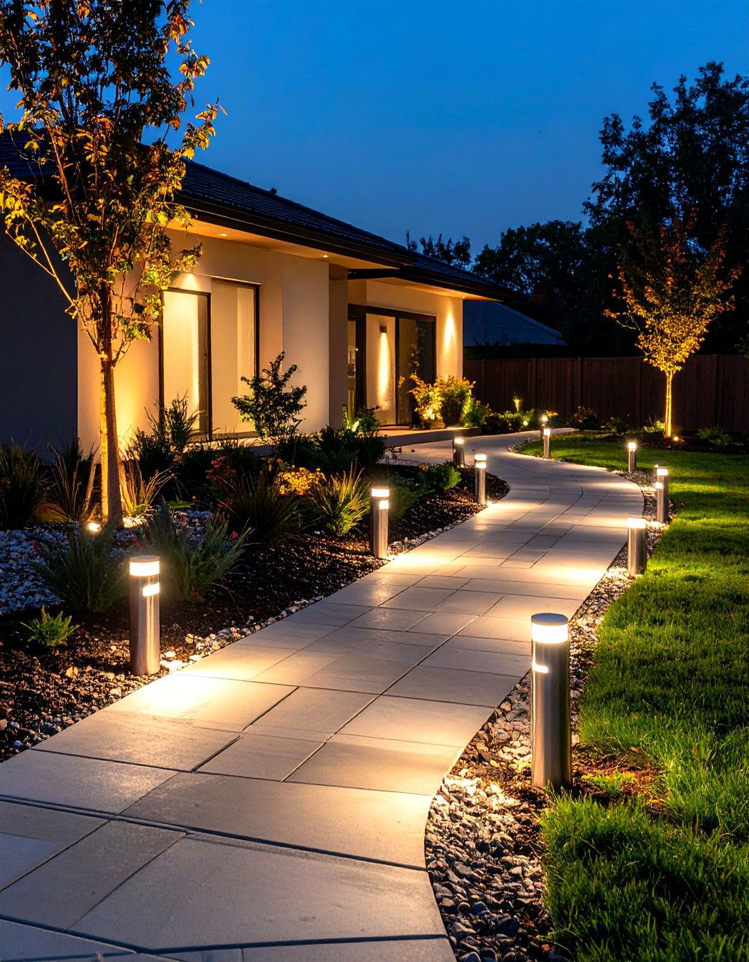 Recessed Ground Outdoor Lighting for Minimalist Look - 25 outdoor lighting ideas
