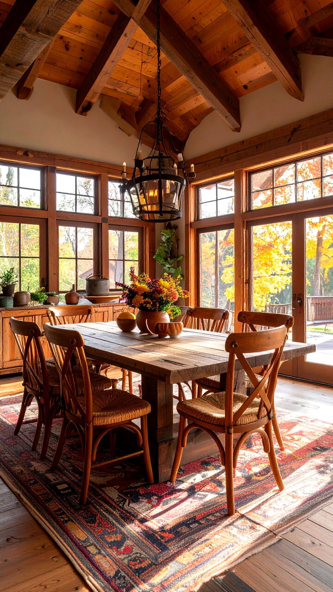 Reclaimed Lumber Cabin Furniture Tells a Story - 25 cabin decor ideas