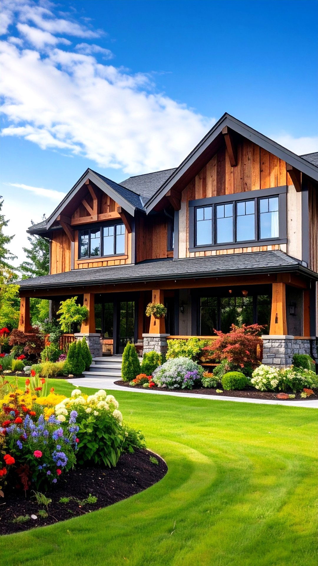 Reclaimed Timber Cladding Gives the House Exterior Sustainable Storytelling - 25 aesthetic house exterior ideas
