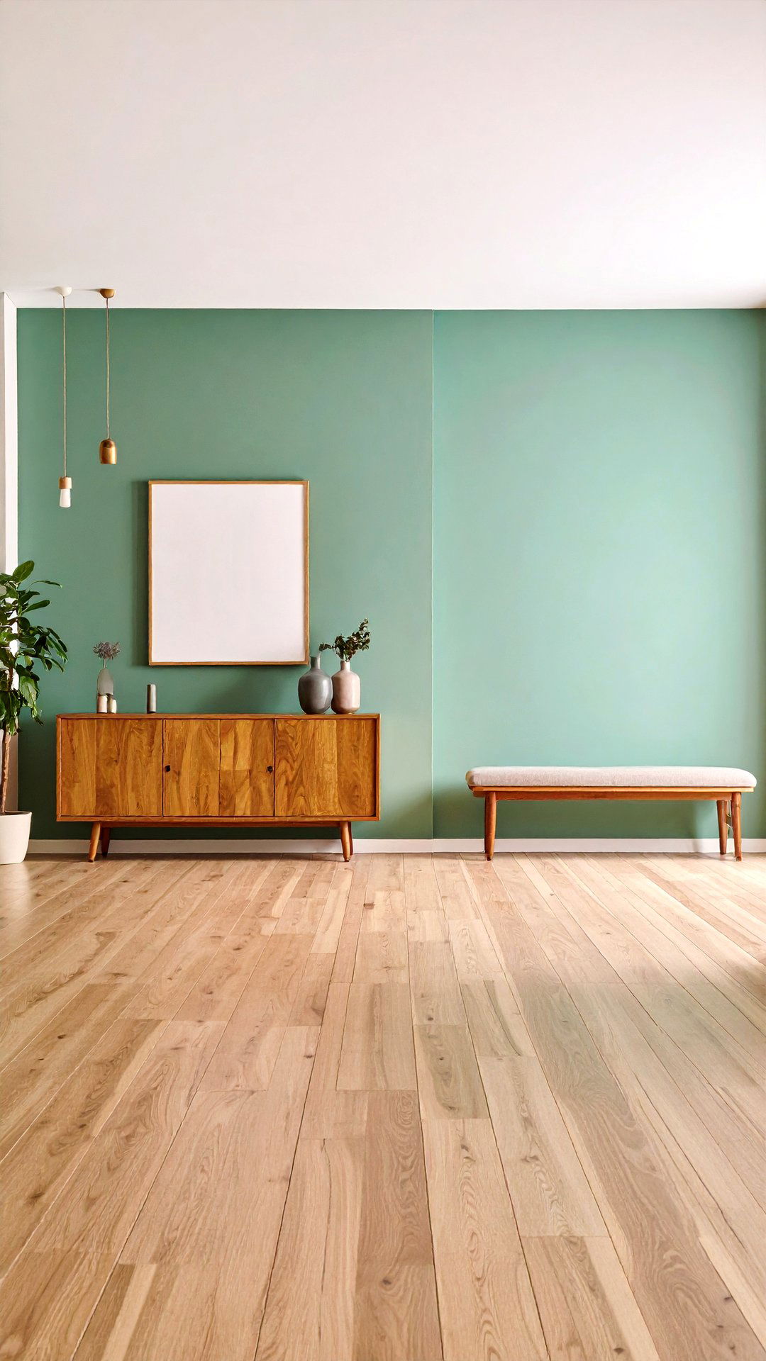 Reserve Open Floor Space to Counter Heavy Furnishings - 25 asymmetrical balance interior design ideas