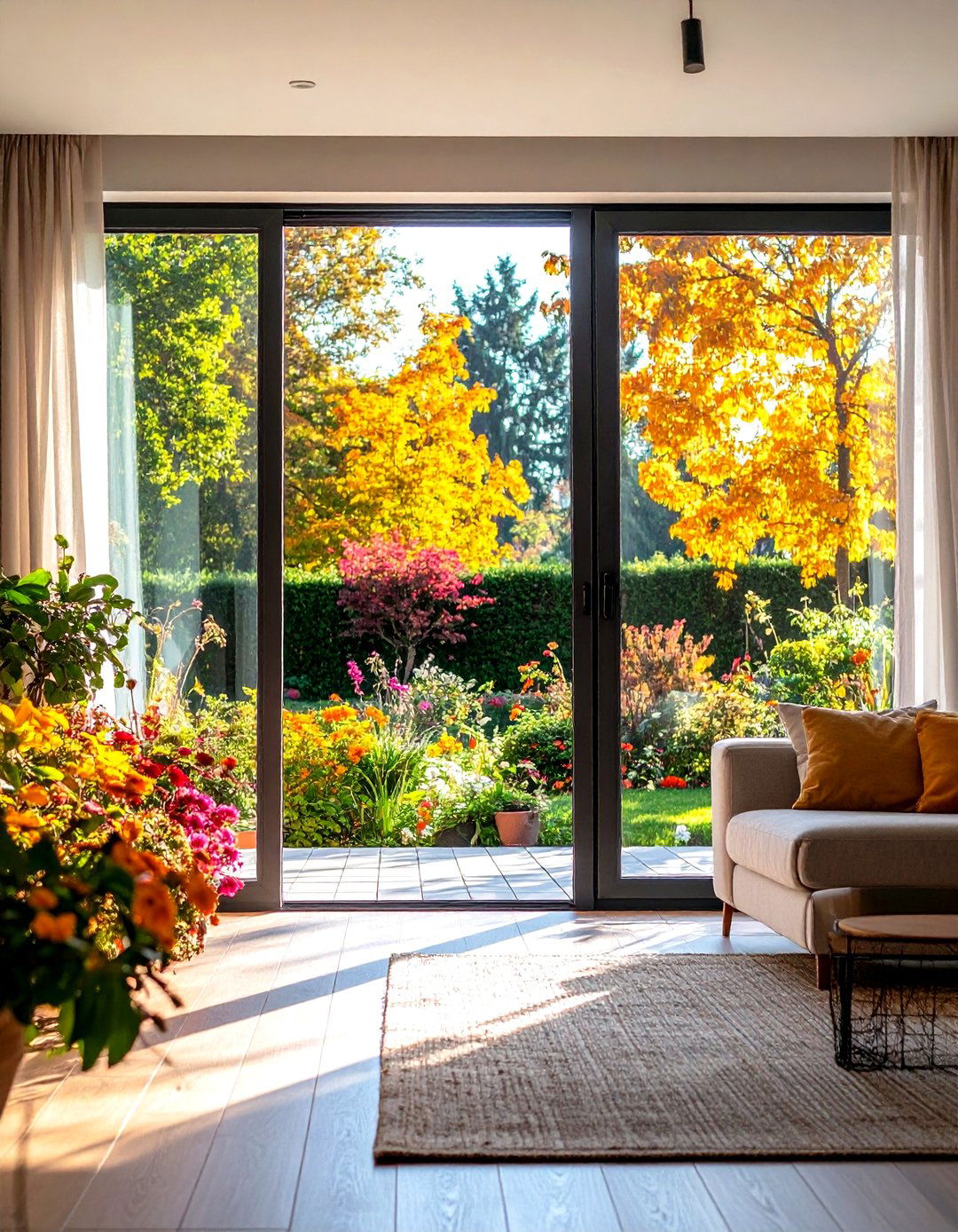 Retractable Screen Patio Door for Bug Free Breezes - 25 patio door ideas