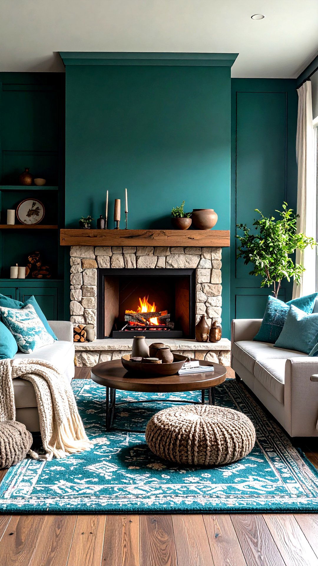 Rocky River Accent Wall Depth - 25 accent wall colors
