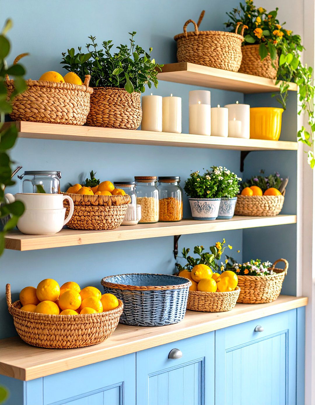 Rotate Seasonal Kitchen Decor for Fresh Comfort - 25 cozy kitchen ideas