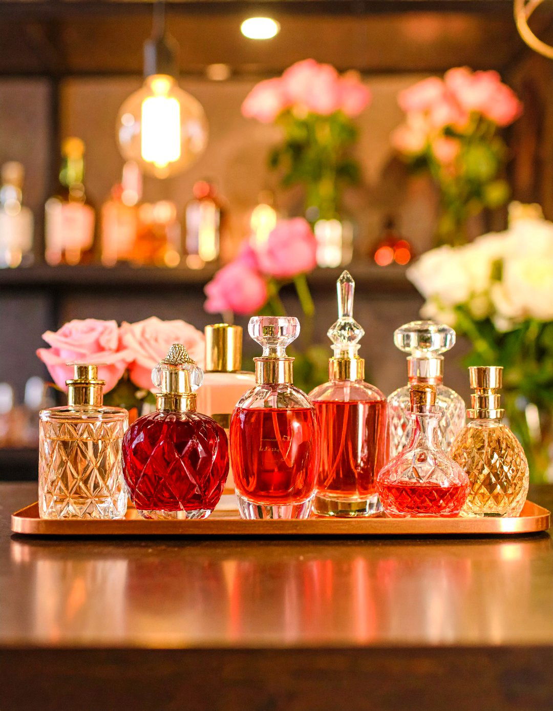 Ruby Hued Custom Perfume Crafted Together - 25 40th wedding anniversary gift ideas
