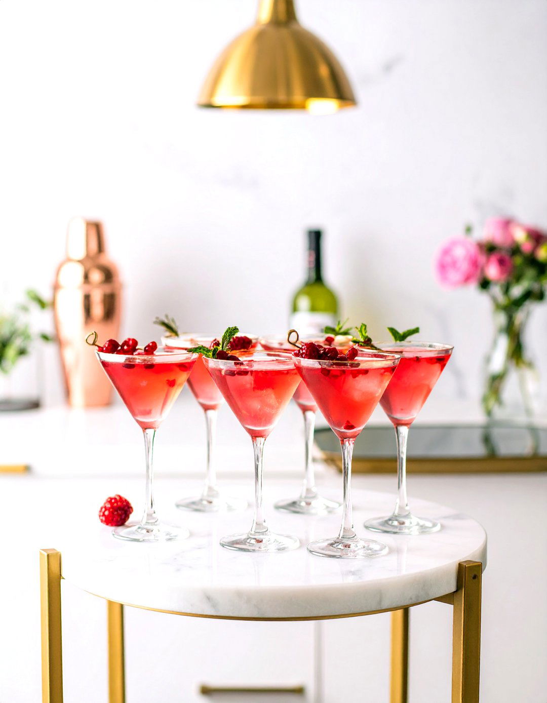 Ruby Tinted Glassware Set Elevating Daily Drinks - 25 40th wedding anniversary gift ideas