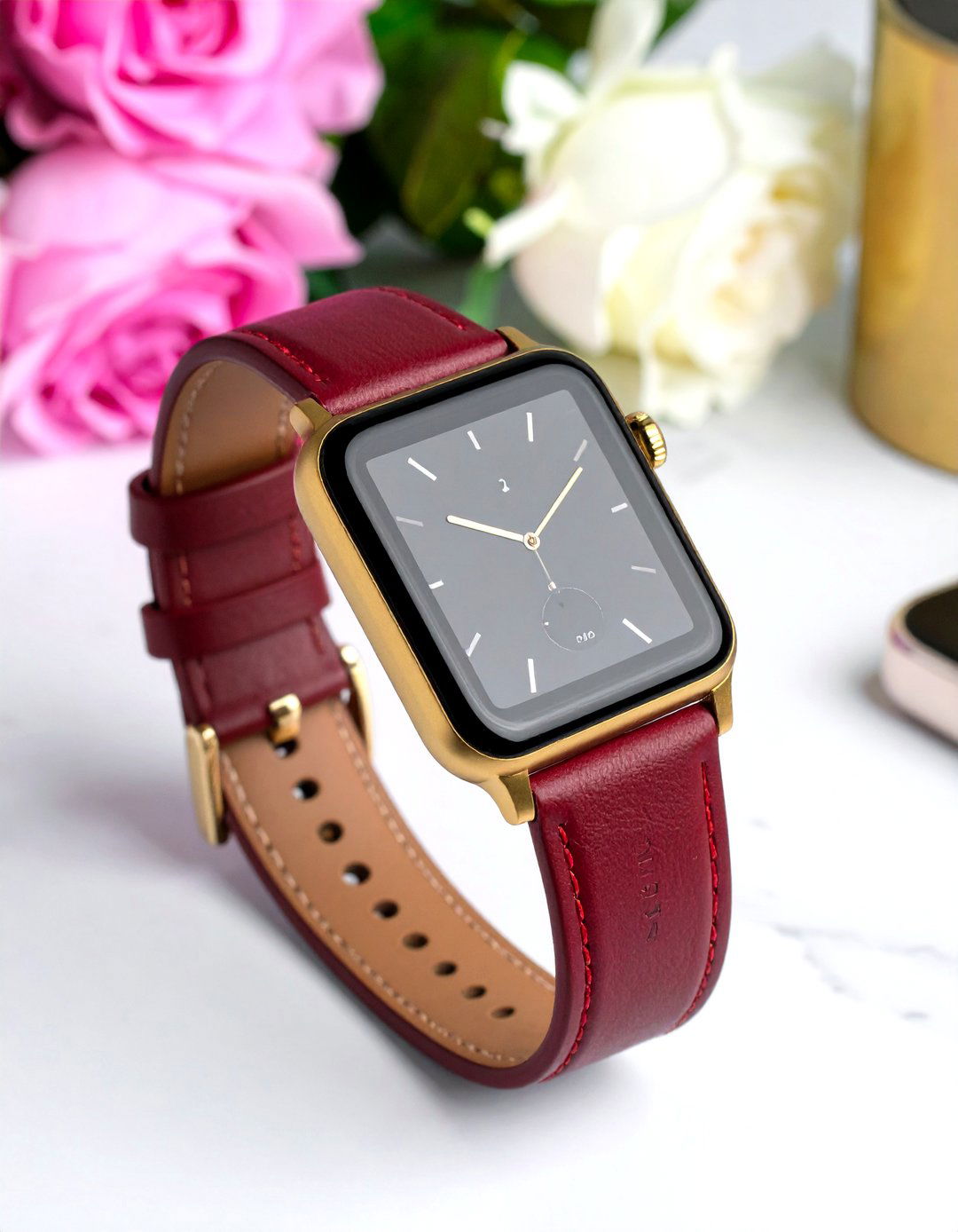 Ruby Toned Smartwatch Upgrade for Tech Savvy Celebrants - 25 40th wedding anniversary gift ideas