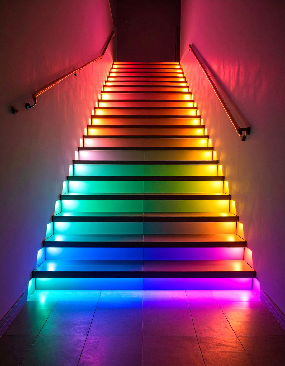 Rustic Reclaimed Timber and Iron - 25 open staircase ideas