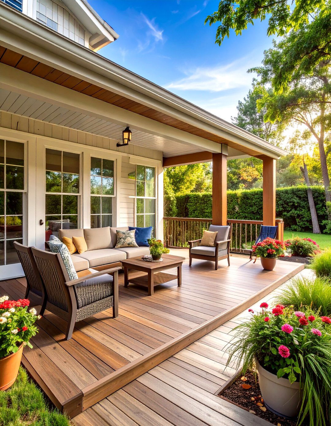 Screen In Upgrade on Existing Porch - 25 lanai porch & patio designs
