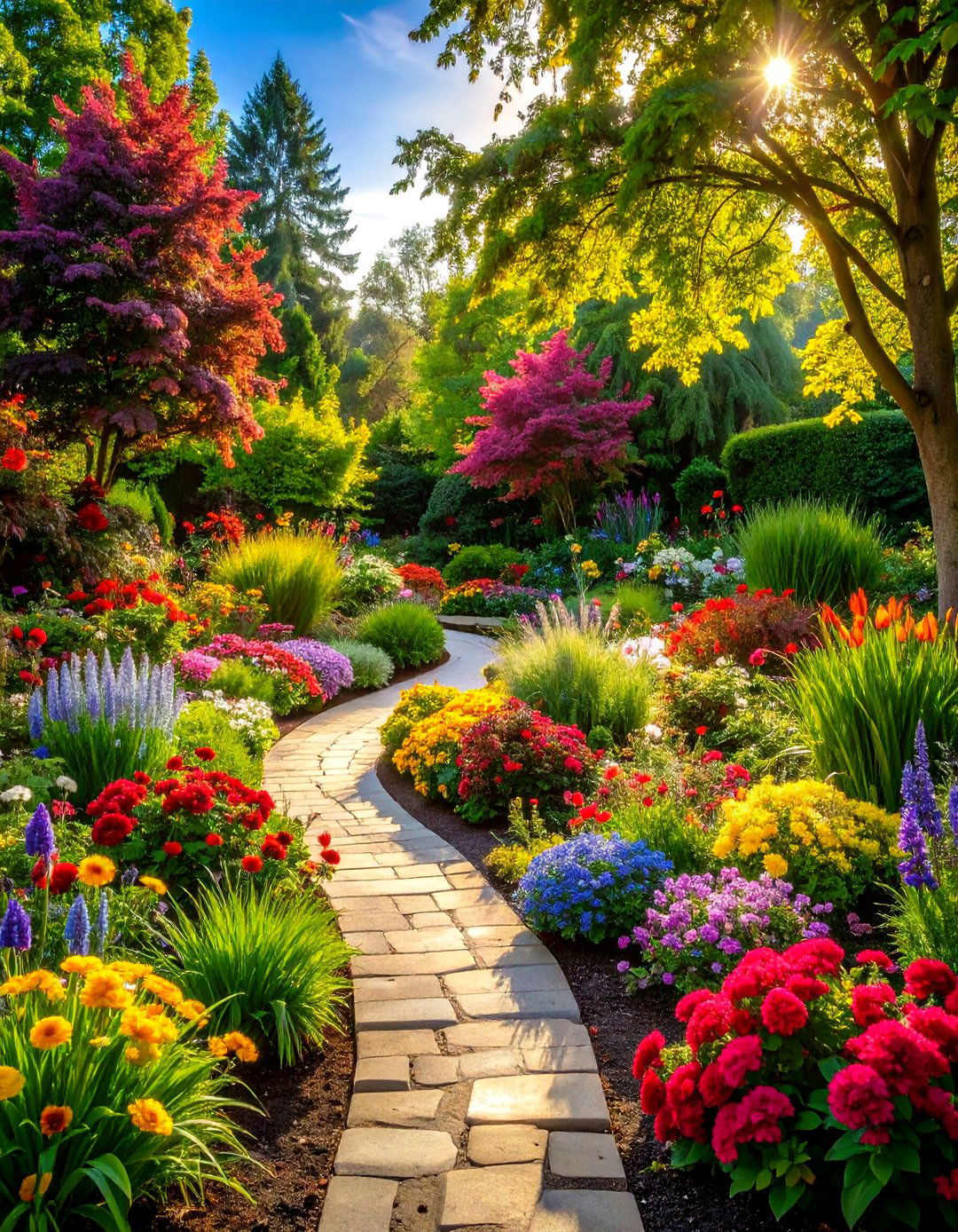 Seasonal Color Forecasting in Landscape Design with AI - 25 ai landscape design ideas