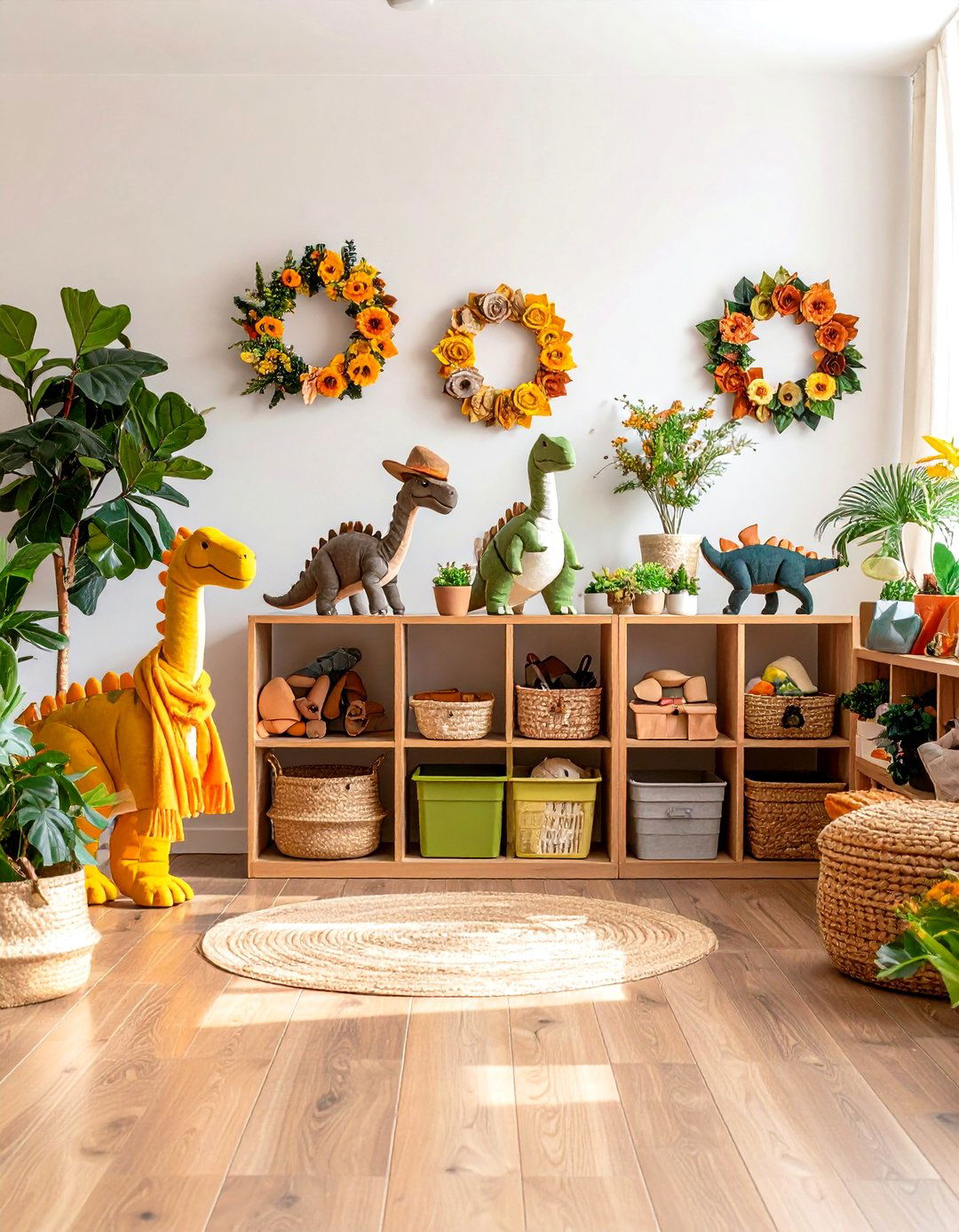 Seasonal Dino Decor Swaps Keep Excitement Alive - 25 dinosaur-themed kids' room ideas