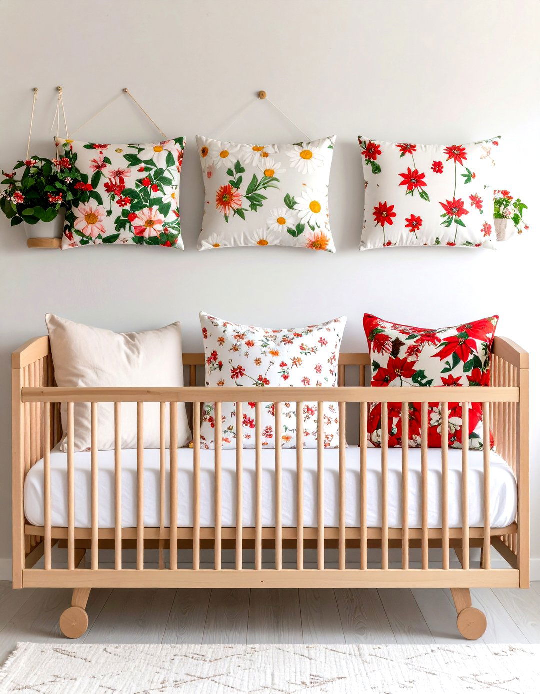 Seasonal Floral Rotation Nursery Refresh - 25 floral nursery ideas