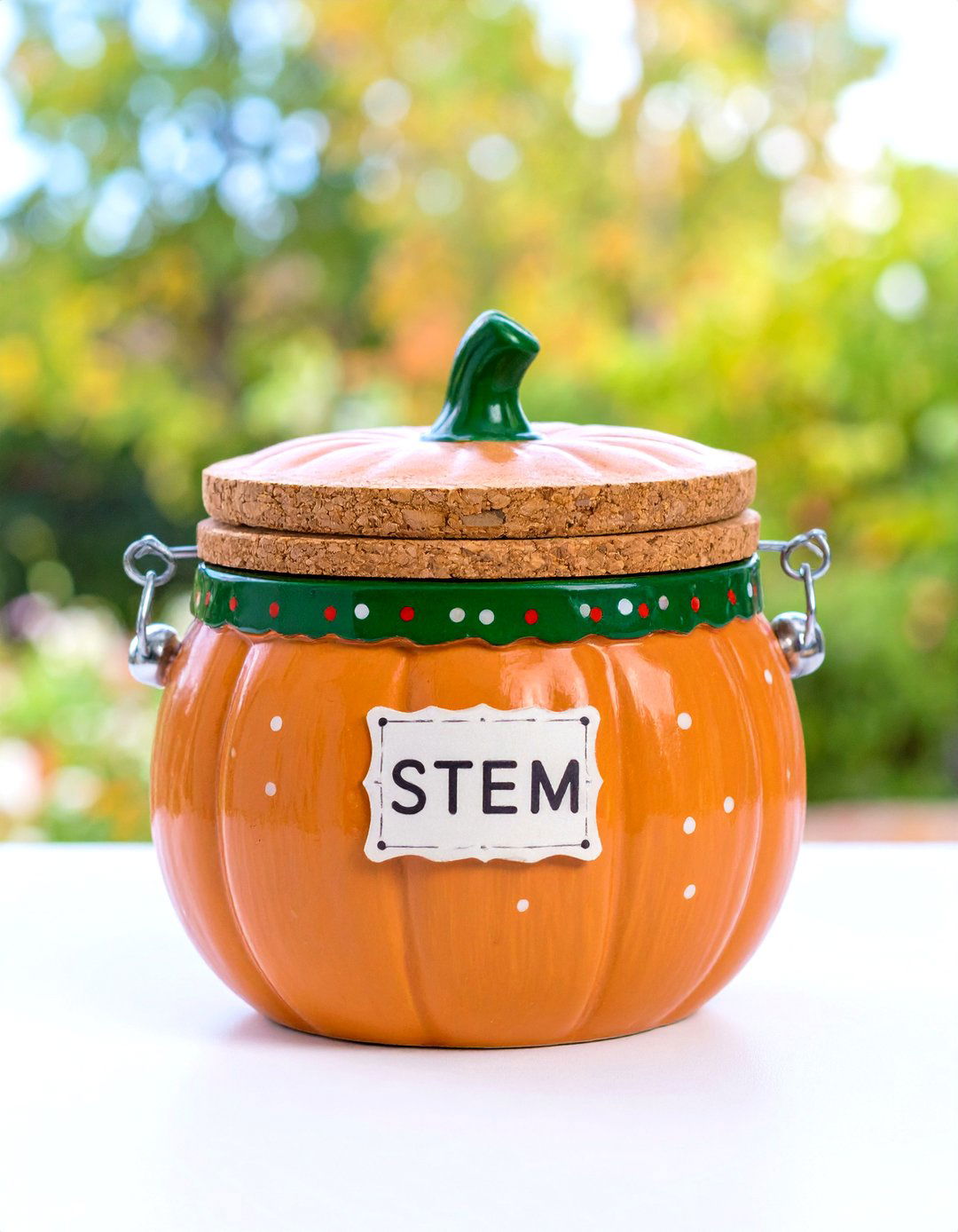 Seasonal Pumpkin Painted Pot - 25 painted pot ideas