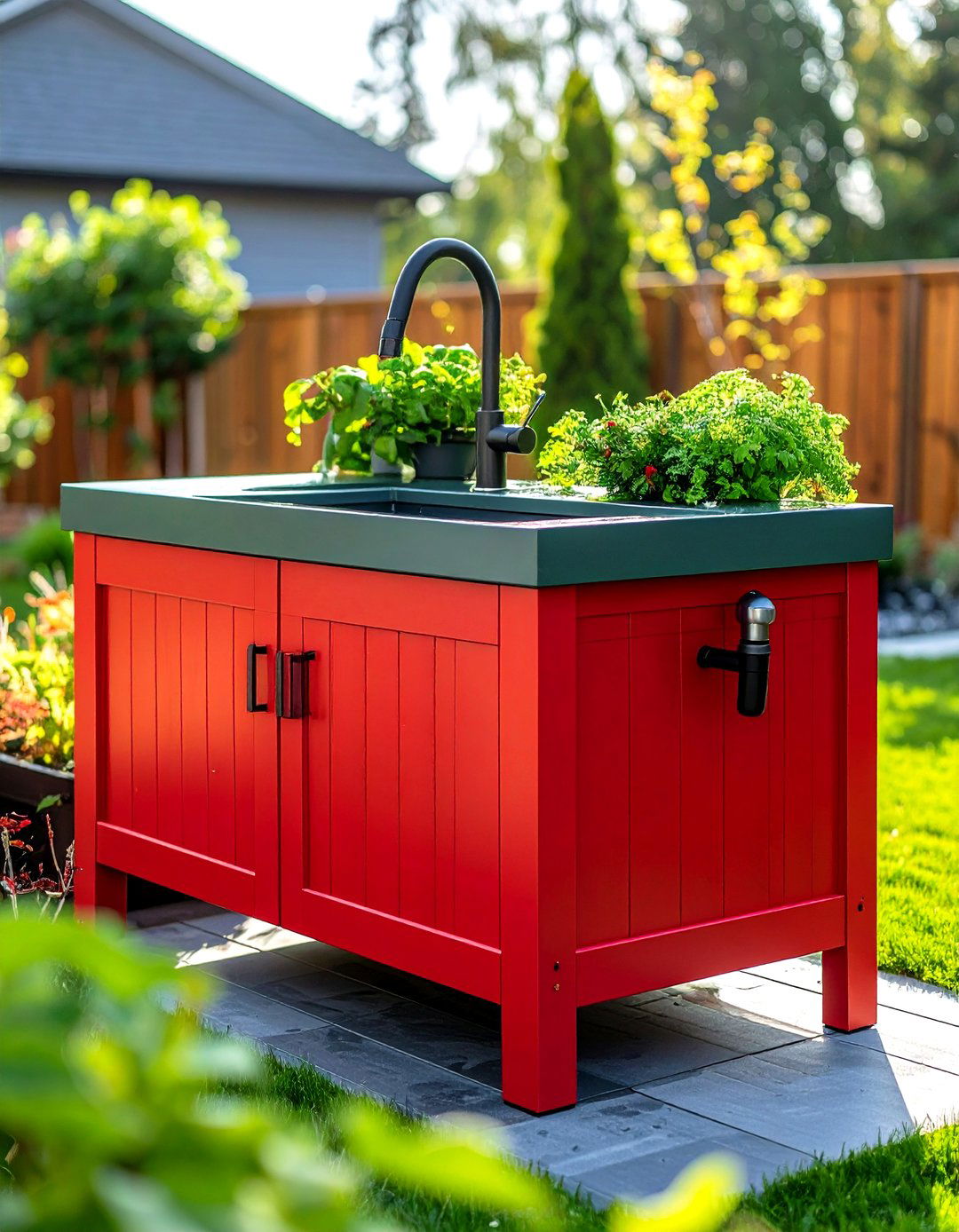 Seasonal Quick Detach Outdoor Sink - 25 outdoor sink ideas