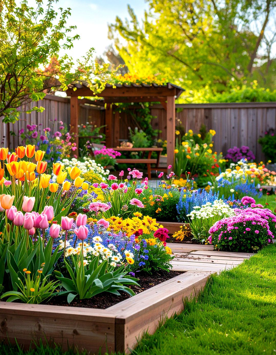 Seasonal Swap Flower Bed Rotation - 25 flower bed ideas