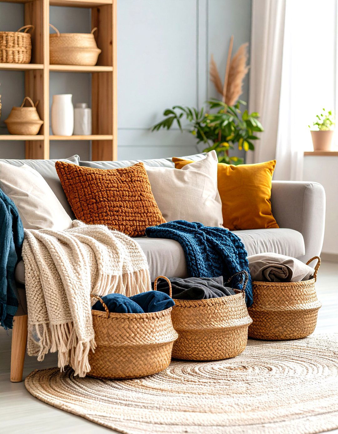 Seasonal Swaps Revive a Neutral Living Room Without Re Painting - 25 neutral living room ideas