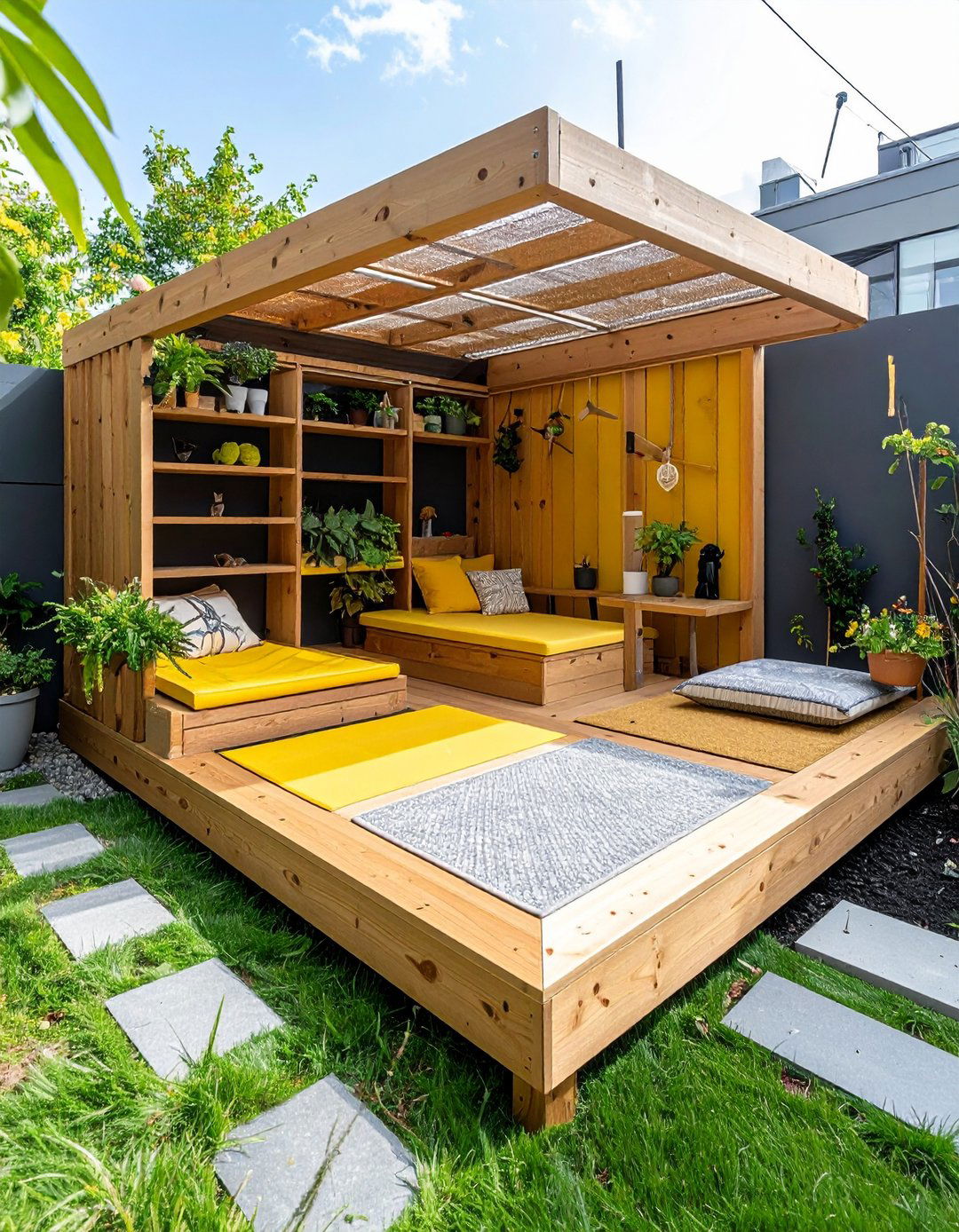 Sensory Deck Catio for Special Needs Cats - 25 outdoor catio ideas