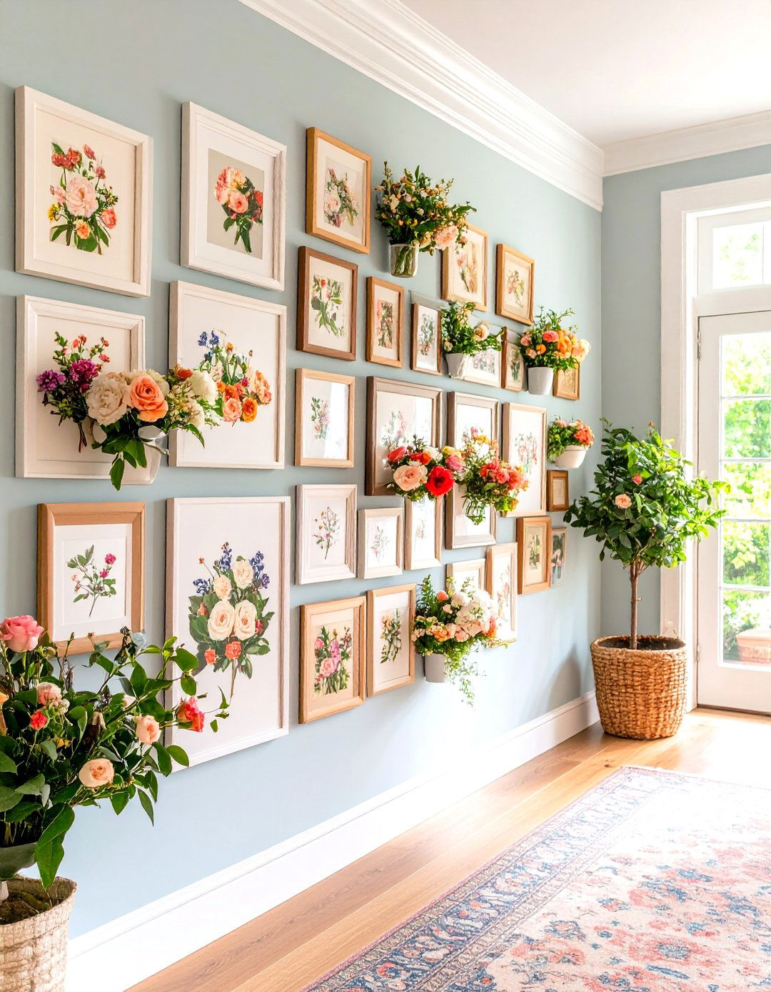 Shadow Box Story Family Picture Wall - 25 family picture wall ideas