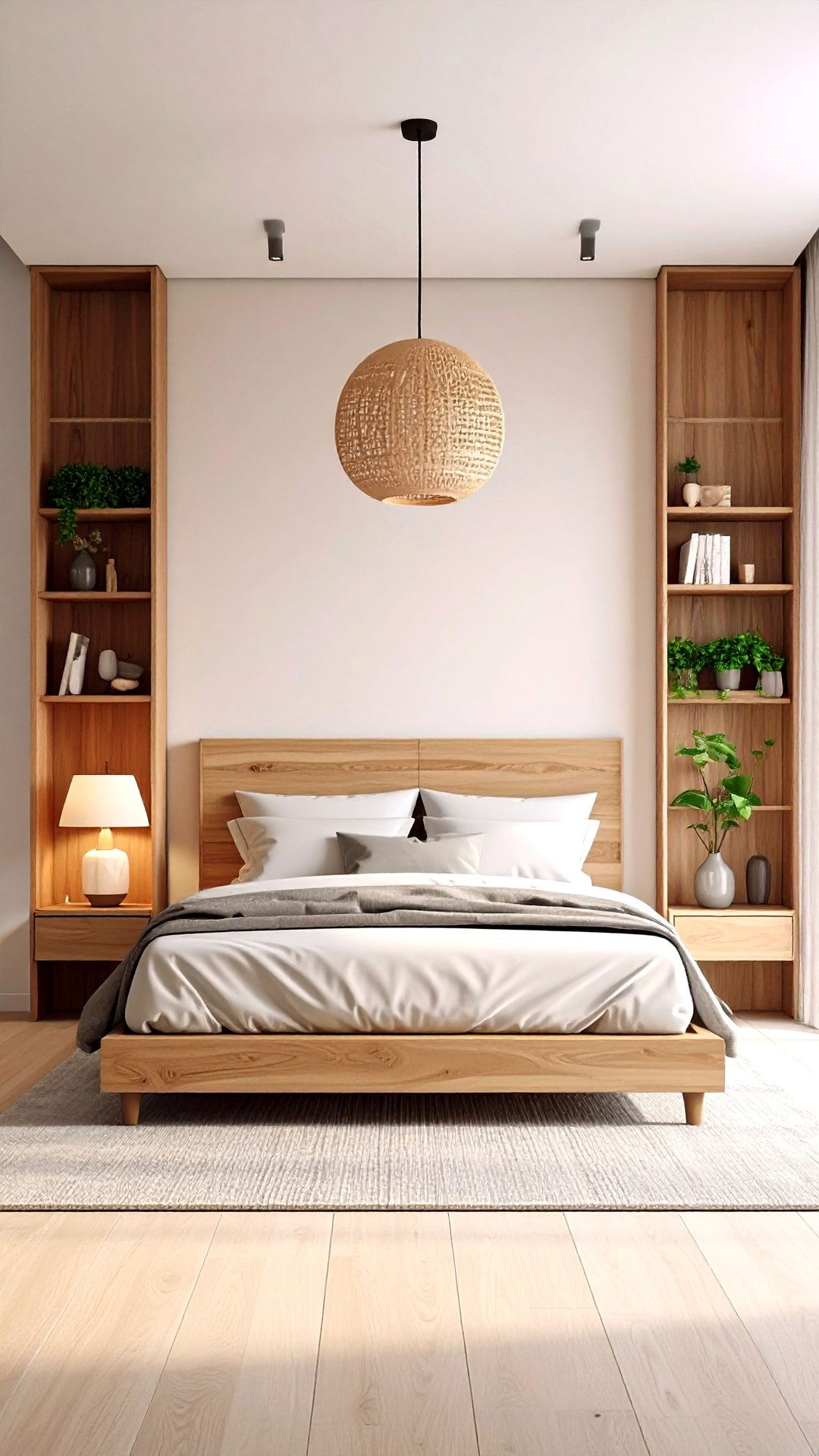 Shift the Headboard Ensemble for Bedroom Asymmetrical Balance - 25 asymmetrical balance interior design ideas