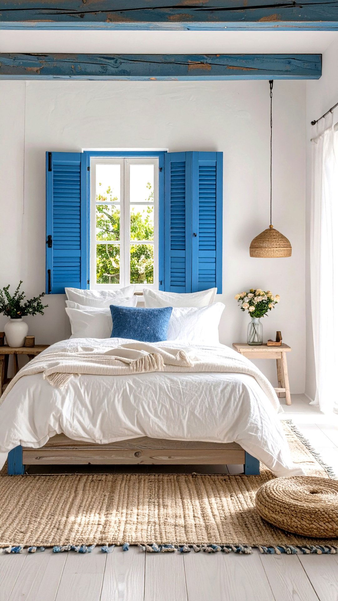 Shuttered Window Breeze Greek Bedroom - 25 greek bedroom design ideas