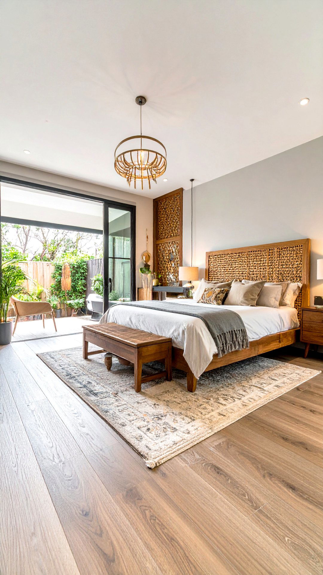 Sightline Friendly Bedroom Layout Adjacent to an Ensuite - 25 bedroom layout ideas