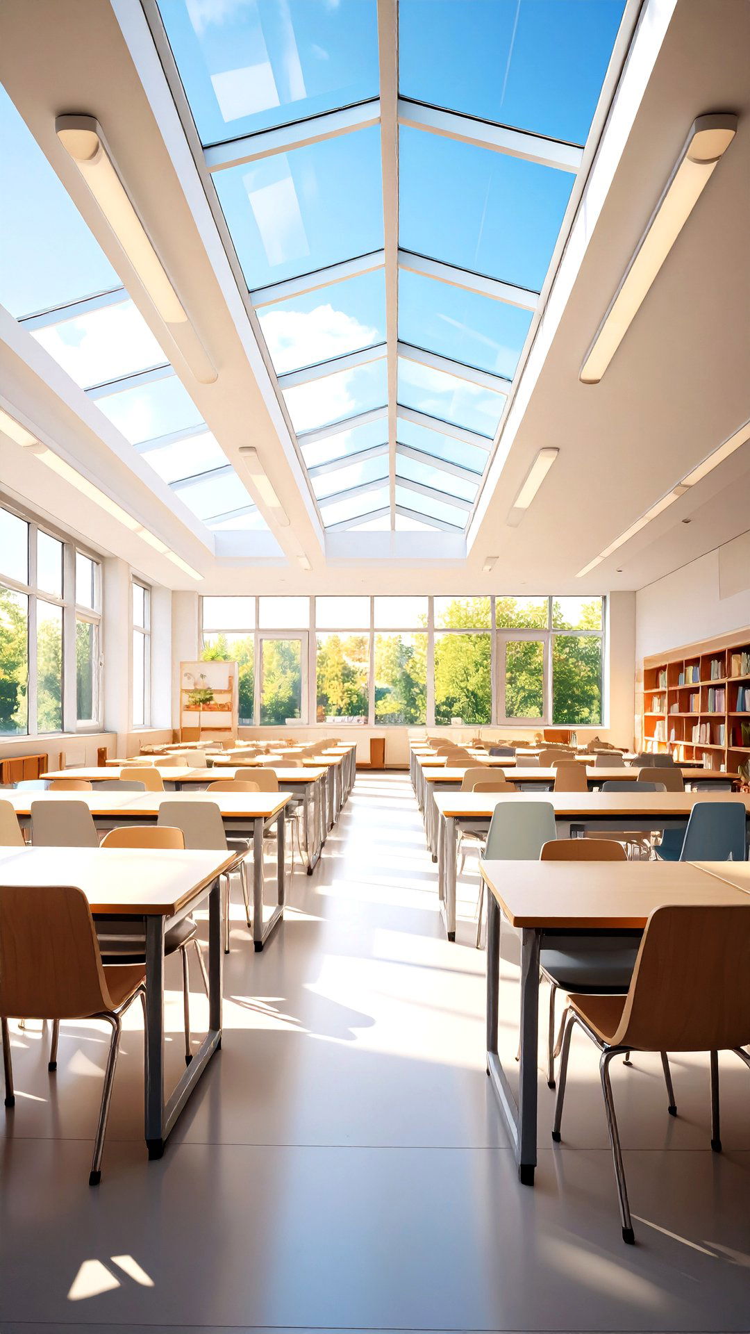 Skylight or Light Tube Classroom Lighting - 25 classroom lighting ideas