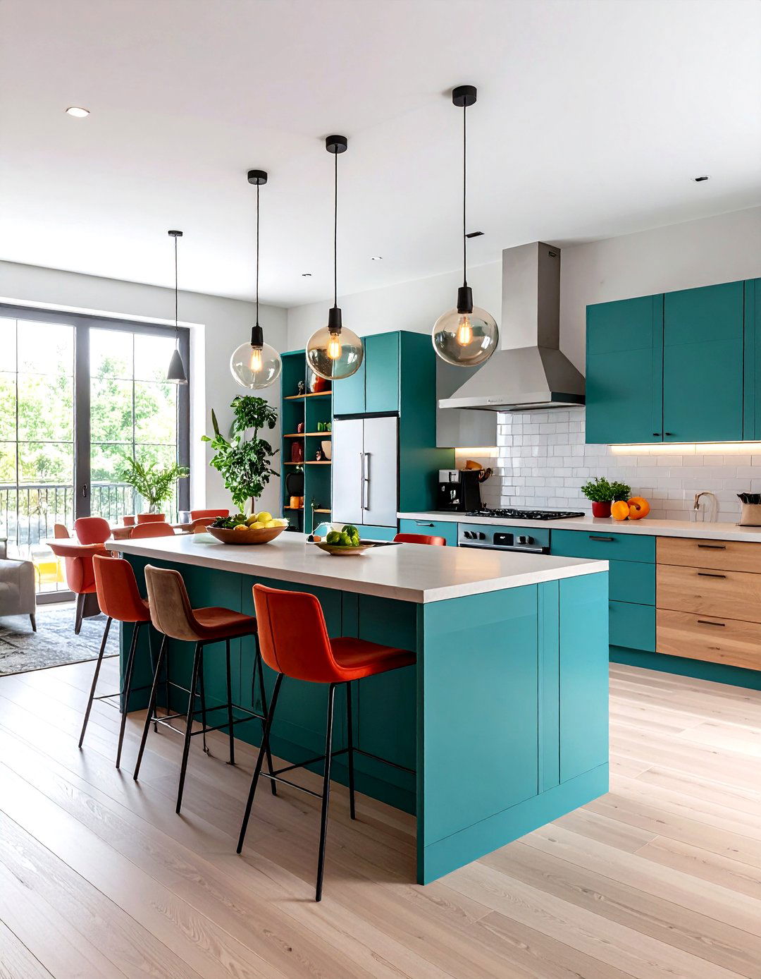 Slide in a Peninsula Where Islands Wont Fit - 25 open kitchen ideas